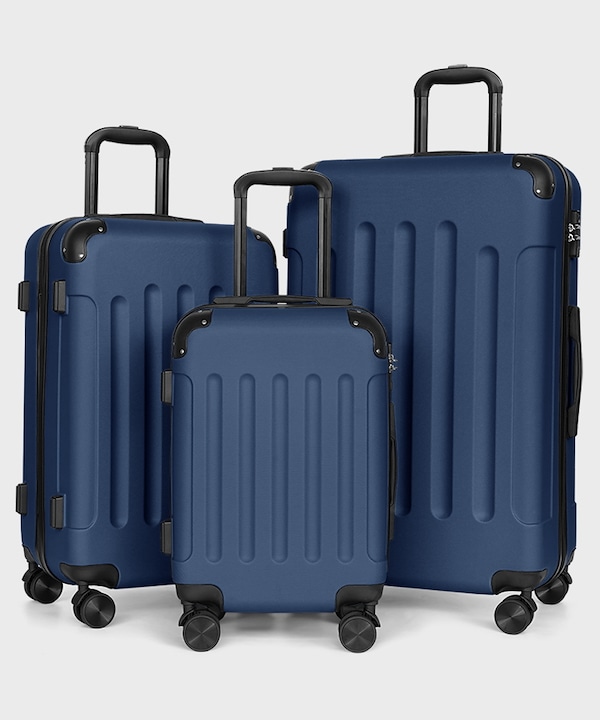 kevala　3個セット SML　スーツケース スクエア ラージ キャリーバッグ Qoo10 kevala SML 3個SET スーツケース 2wa
