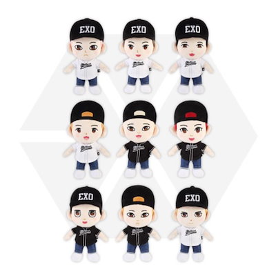 Qoo10] SMエンターテインメント EXO DOLL 公式 ぬいぐるみ 25