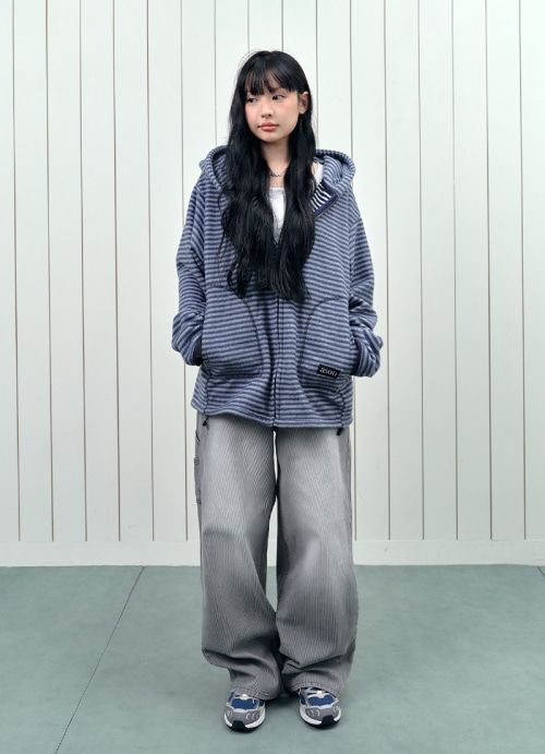 【AS"ON】 ECHO CARPENTER PANTS / GRAY 正規品