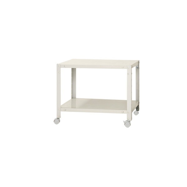 キタジマ 51070003401 NSTR-K034 ホワイト [スマートラック 2段 キャスター付] メーカー直送