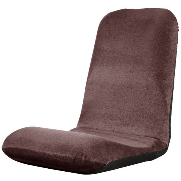 CELLUTANE 座椅子 ローチェアL テクノブラウン リクライニング 折り畳み コンパクト テレワーク 日本製 A453a-266BR メーカー直送