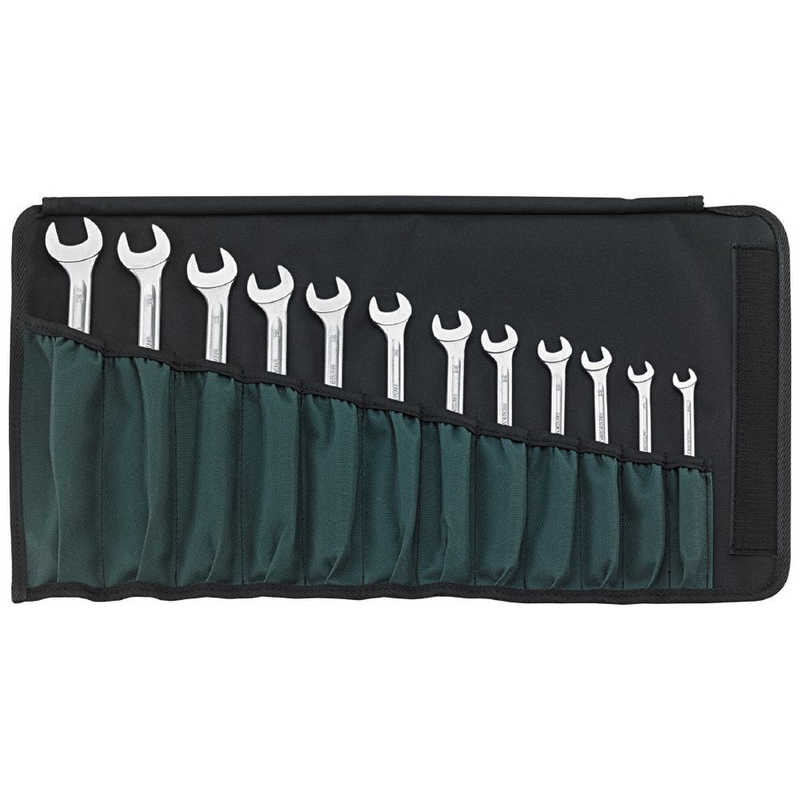 STAHLWILLE　12本組 ラチェットコンビネーションレンチセット　17/12