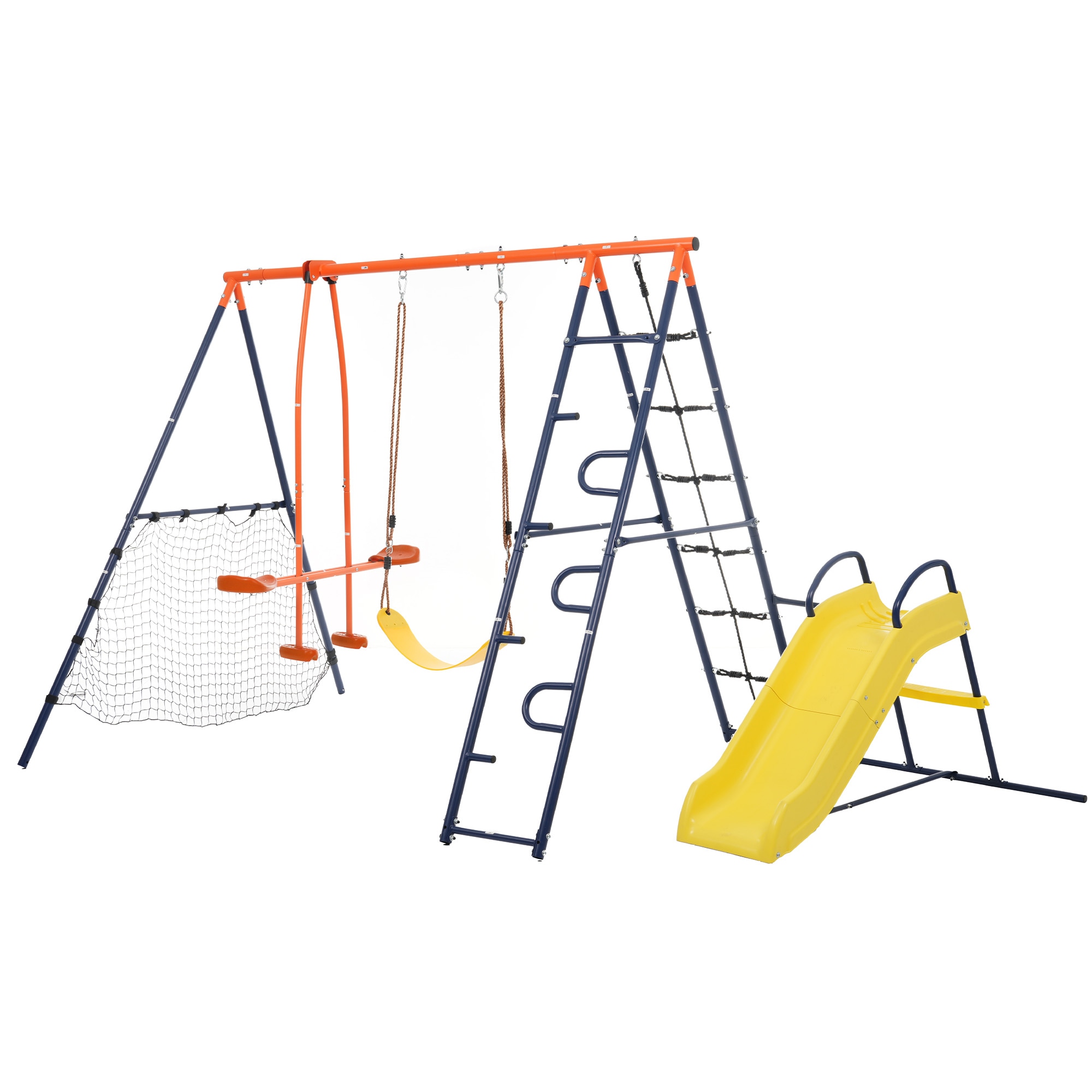 【国内倉庫出荷 品質保証】大型遊具 屋外遊具 滑り台 ブランコセット 5IN1 室外遊び ジャングルジム シーソー 遊具 すべり台 家庭用 男の子 女の子 お庭ブランコ 子供用 幼児用 アウトドア 滑