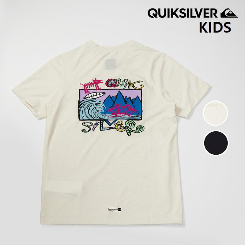 4~16歳 子供用 ラッシュガード 兼用 機能性 半袖Tシャツ YOUTH CREATOR SS (KF21BR064)