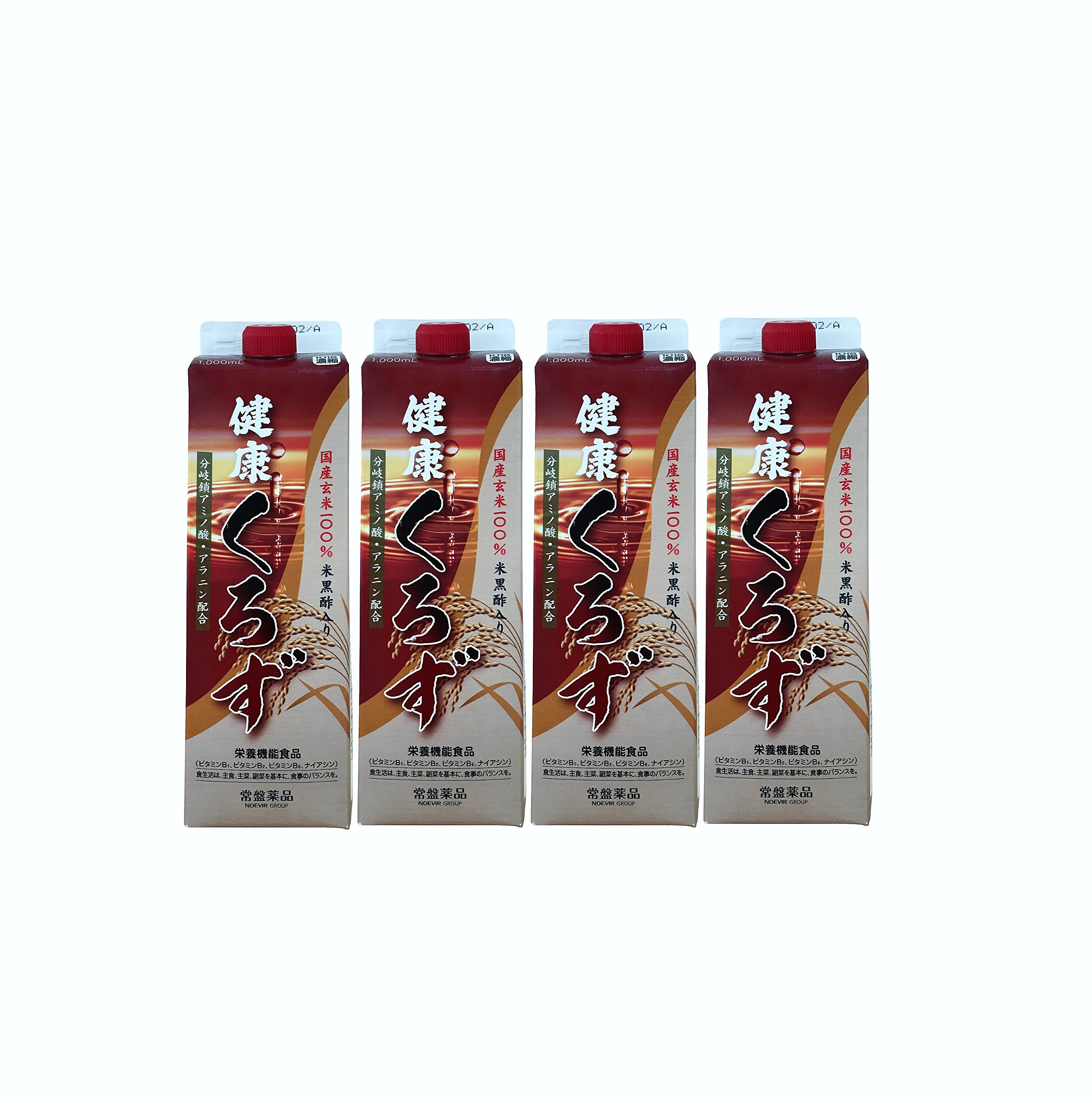 リニューアル！　健康くろず　4本　(旧トキワ黒酢バーモント)うすめ容器なし