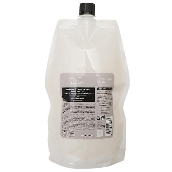 シーソー SEE/SAW ヘアトリートメント B バランス リフィル 800mL