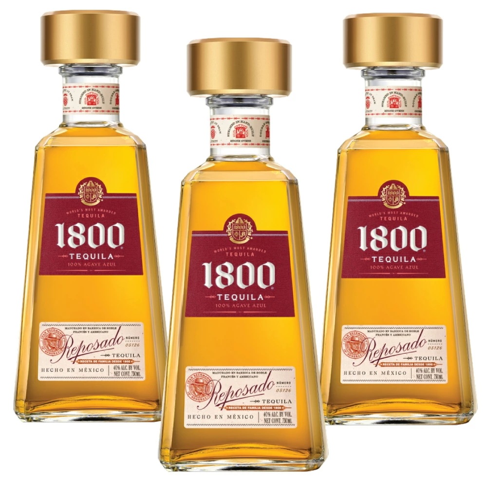 [正規品] クエルボ 1800 レポサド 750ml 40度 3本セット メキシコ テキーラ