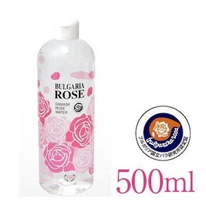 BULGARIA ROSE(ブルガリアローズ) ローズウォーター 500ml [ブルガリアンローズ ダマスクローズウォーター] ダマスクローズ ローション スプレー スキンケア 化粧品 基礎化粧