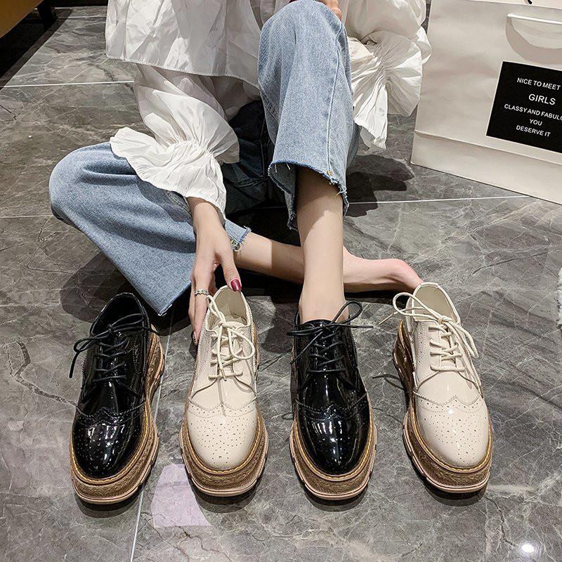 ローファー レディース パンプス ウイングチップ スリッポン 厚底 革靴 おじ靴 疲れない 5cm レースアップ 通勤 通学 おしゃれ 可愛い