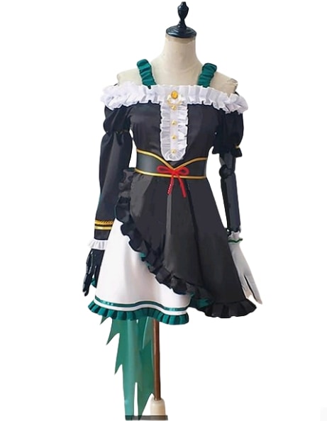 ウマ娘 プリティーダービー メジロアルダン 勝負服 コスプレ衣装 お盆 プレゼント 祭り変装学園祭演劇衣装コスプレ祭