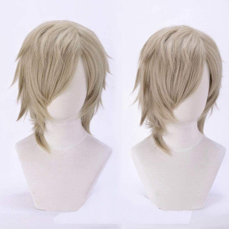 ヤリチンビッチ部 糸目 幸士郎 風 コスプレ ウィッグ かつら ハロウィン 専用ネット