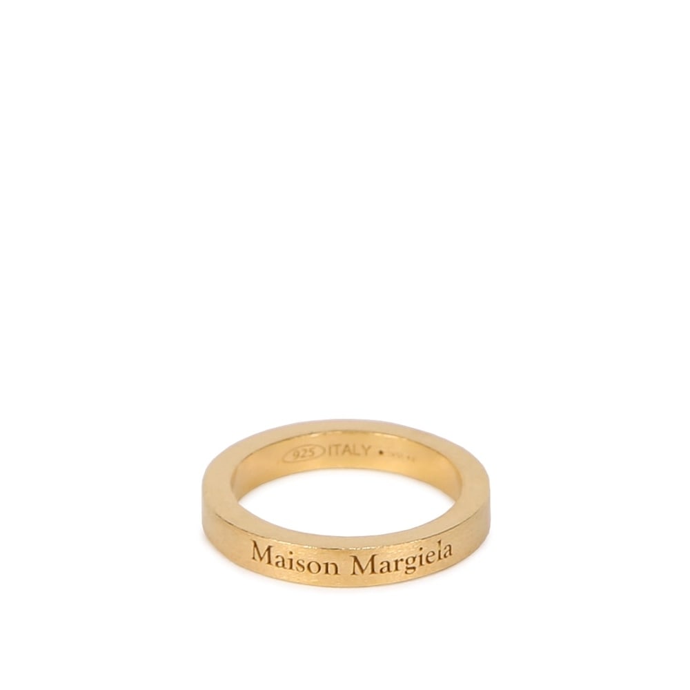 メゾンマルジェラ [国内配送] 24SS メゾンマルジェラシルバーロゴリング SM1UQ0080 SV0158 950 エンスージアスト R8OSM1UQ0080SV0158950