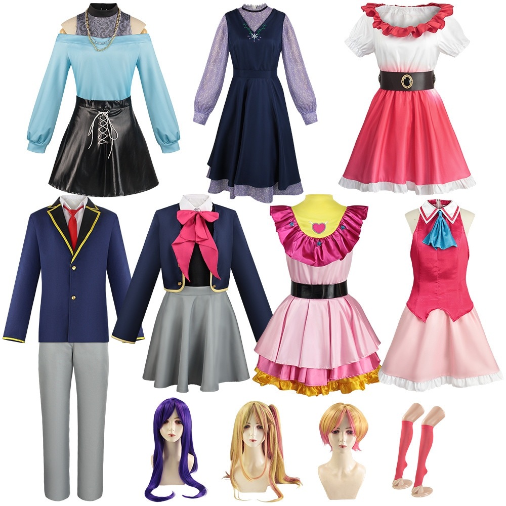 子供コスプレ服星野爱阿庫亜cos子供cos舞台演技服