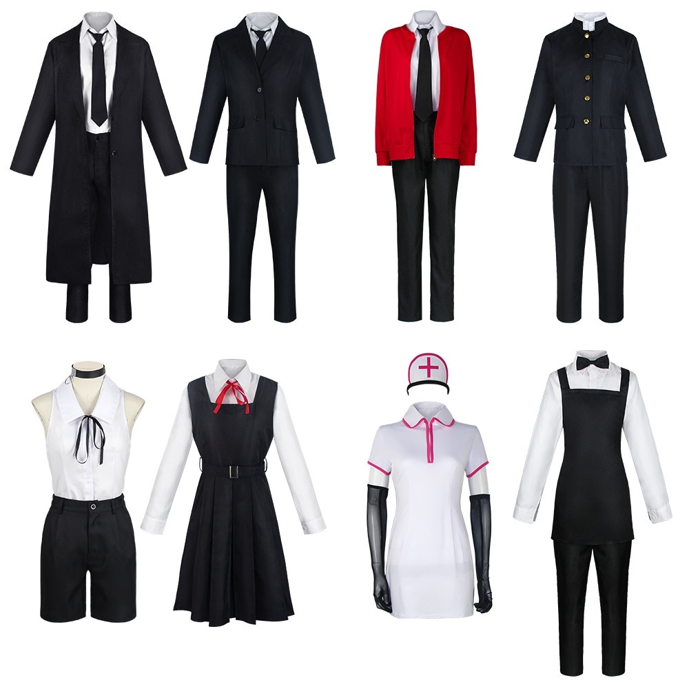 チェーンソー人cos服パワマチマ三鷹朝悪魔ハンター吉田寛文看護師服戦争c服現物