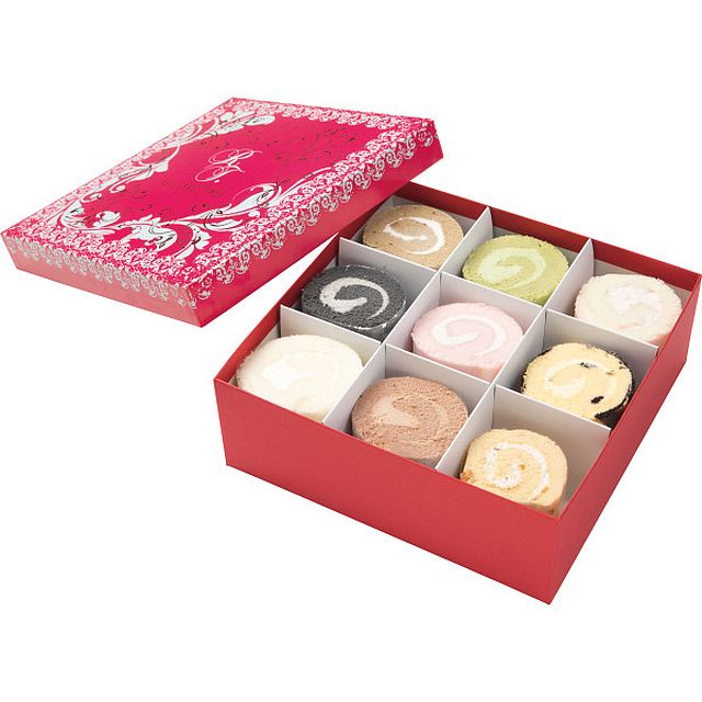 新杵堂 ロールケーキタワー（9個）