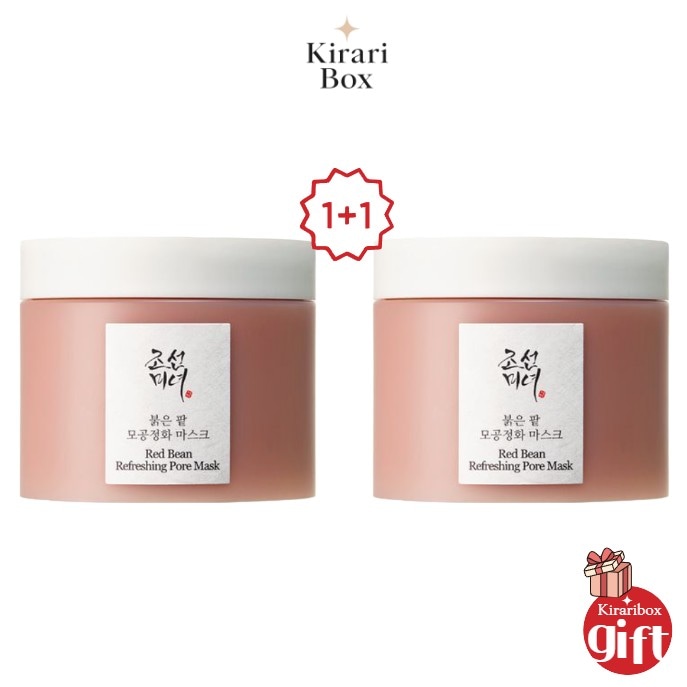 【企画商品】[1+1] 赤小豆毛穴マスク140ml+140ml / 角質ケア/保湿/鎮静/敏感肌/低刺激/毛穴ケア/毛穴ケア/フェイスマスク/洗い流すパック/毛穴引き締め/ピーリング/スクラブ