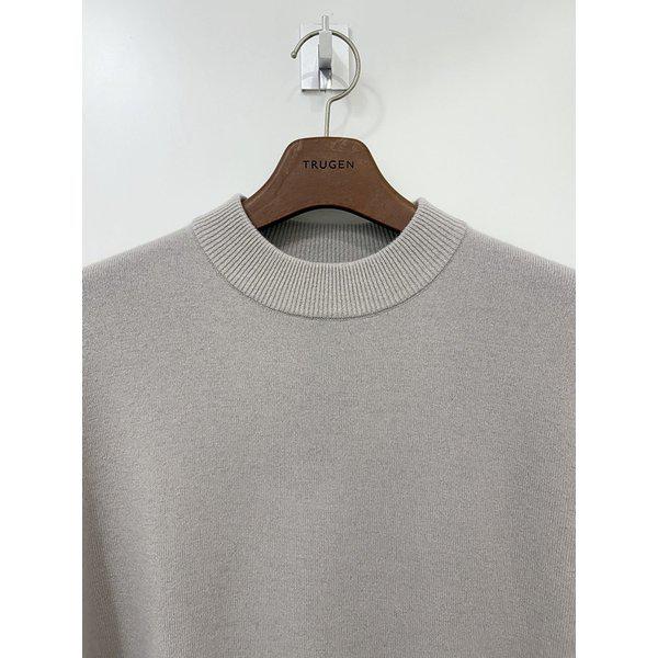 男性冬ハーフタートルネックウール100%純毛ニットセーターTシャツ3カラー