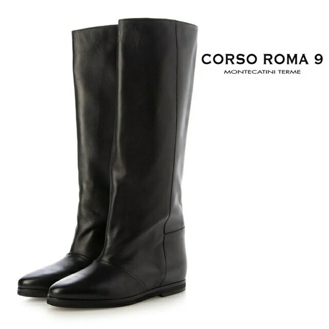 CORSO ROMA 9 コルソローマ ノーヴェ ロングブーツ レザー正規輸入品 レディース イタリア製 ハンドメイド 24AW 230