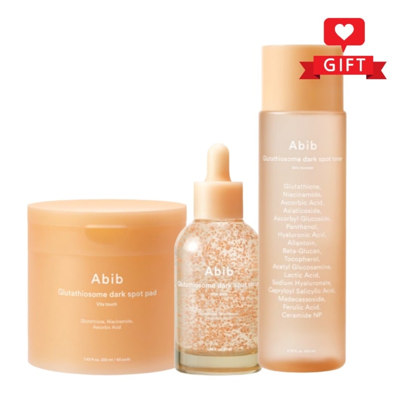 グルタチオン 3点セット（セラム50ml＋パッド60枚＋トナー200ml） / 毛穴ケア/集中スキンケア/透明感