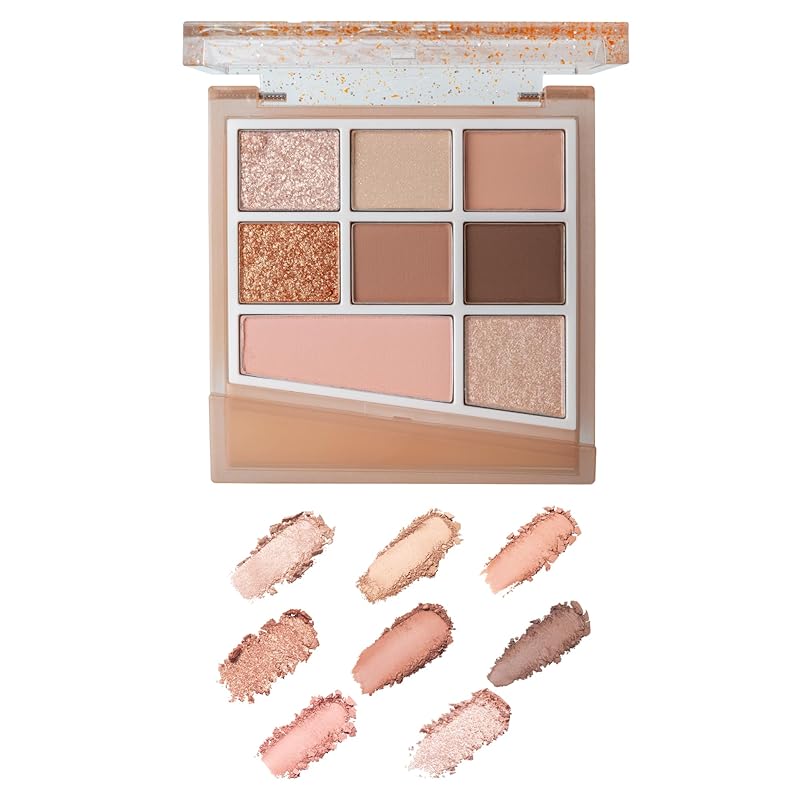 【公式】CipiCipi (シピシピ) CipiCipi×espoir リアルアイパレット オールニュー Tokyo Beige 5.9g / パレットアイシャドウ オレンジベージュ 高発色 高密着