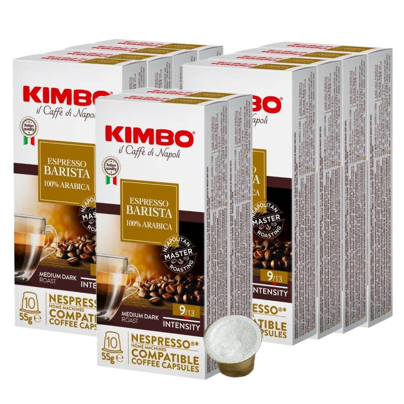KIMBOKIMBO キンボ イタリア産 ネスプレッソ 互換 カプセルコーヒー バリスタ(旧アルモニア)10