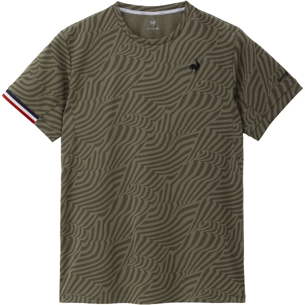 ルコック Le coq sportif ジャガードゲームシャツ テニス ゲームシャツ メンズ LN4FHT20M-KH00 メンズ 半袖