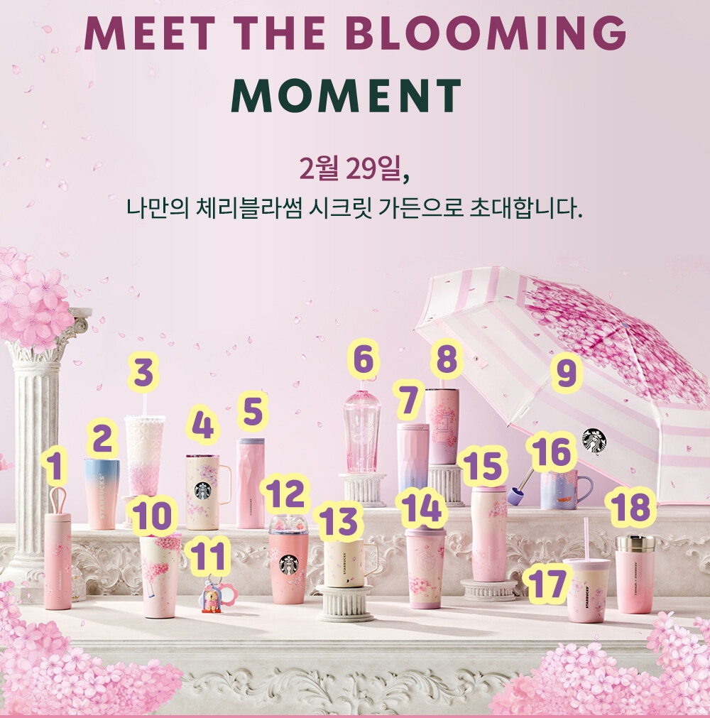 スターバックスコリア2024さくらMD 桜MD 限定版 2024 Starbucks Korea Cherry Blossom MD Collection 5,535円