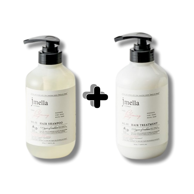 [ヘアケアセット] 低刺激 弱酸性のフランス フェイバリット ヘアシャンプー 500ml+トリートメント 500ml 香り選択