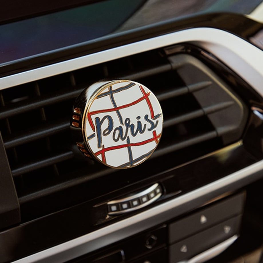 [BTS V テテ愛用］ 車両用芳香剤/CHUNGDAM FRAGRANCE ジュエリークリップ PARIS カー ディフューザーフォレスト