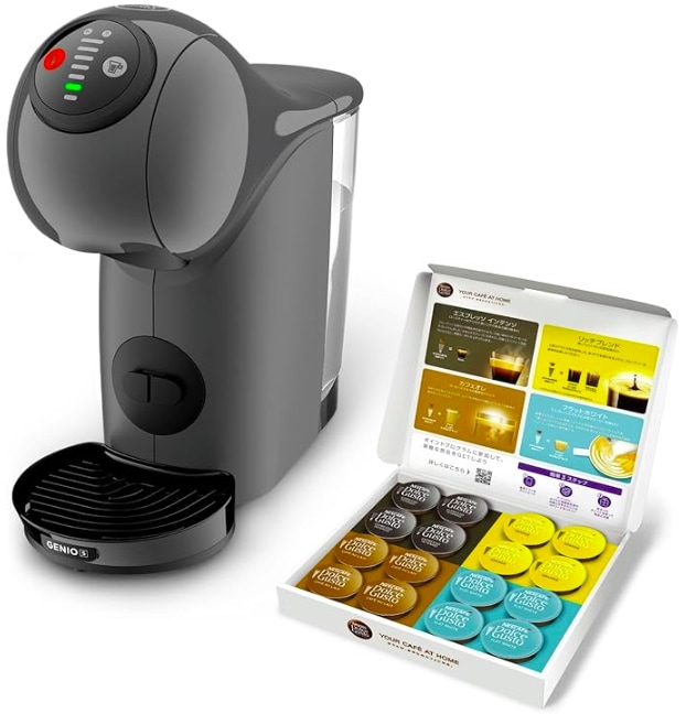 ドルチェ グスト ジェニオ エス ベーシック アッシュグレー+バラエティカプセル