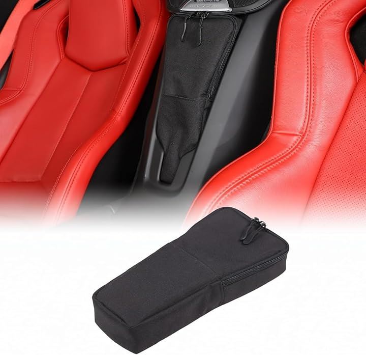 シボレーコルベット C8 2020～2023年に対応 車用収納バッグ リア座席センター収納バッグ 多機能ツールポケット スインサート収納バッグ 収納整理バッグ 拡張インサート アクセサリー