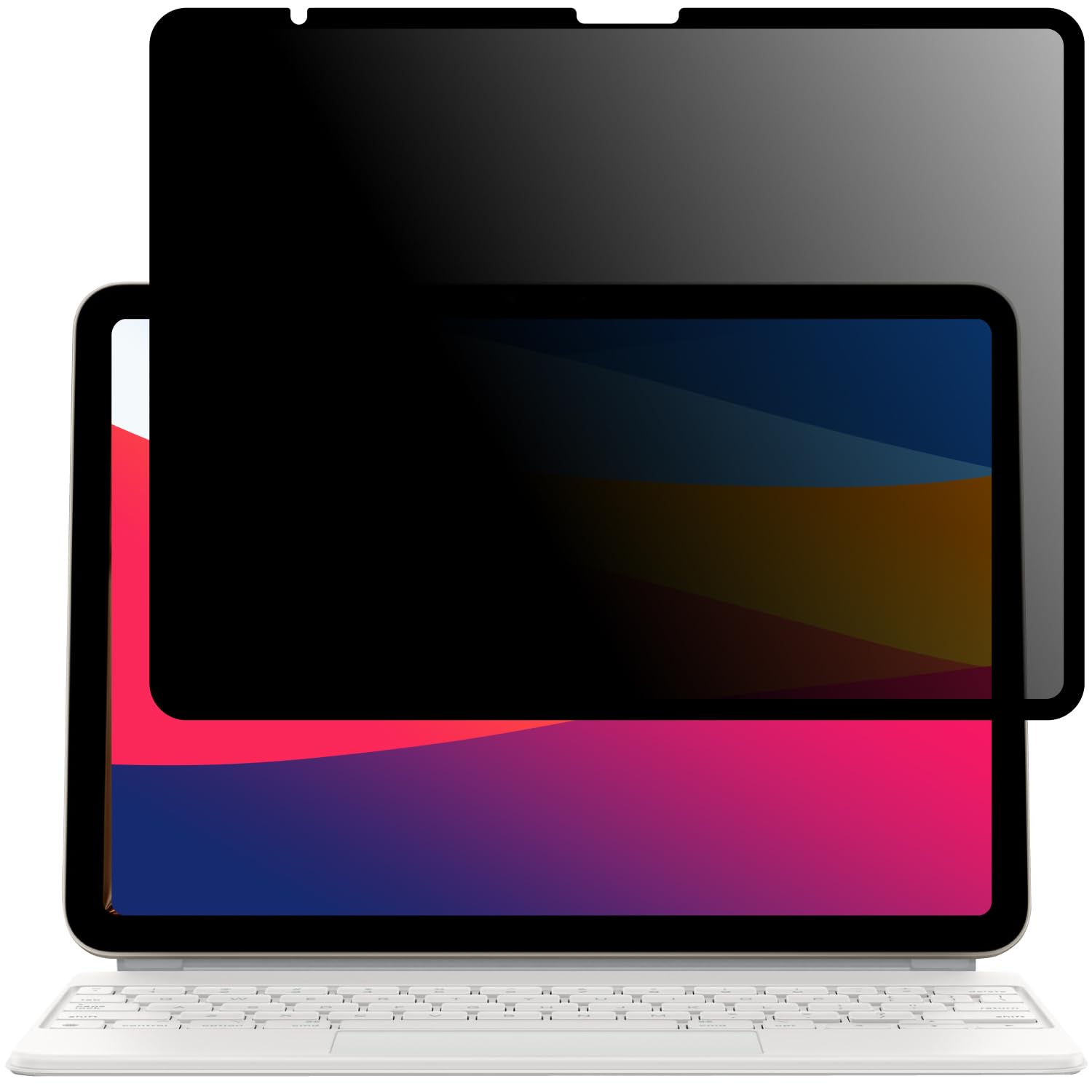 LOE(ロエ) 360度 ナノサクション式 覗き見防止フィルム iPad Air 13インチ (M2, 2024) プライバシーフィルター 保護フィルム