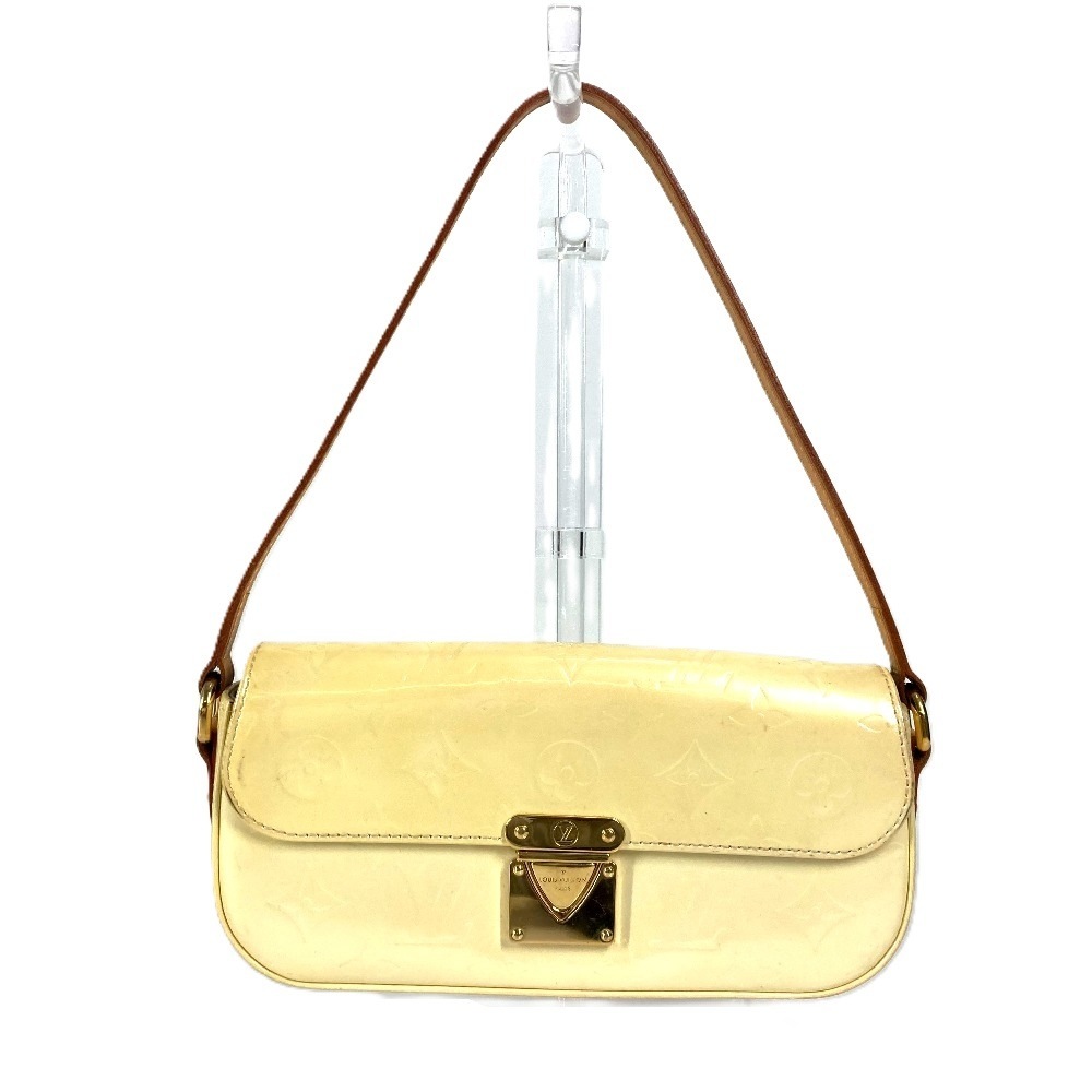 ショルダーバッグ M91507 マリブストリート モノグラムヴェルニ フラップ カバン 肩掛け モノグラムヴェルニ ペルル ホワイト 32,175円