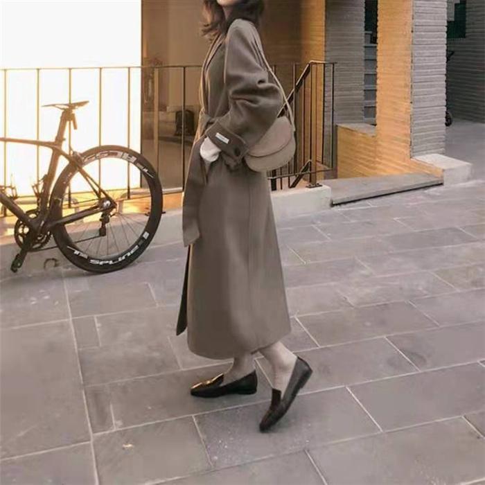 コート ロングコート レディース 秋 冬 チェスターコート ミモレ丈 ラシャ風 アウター ウール混コート ベルト付き 冬 暖か オシャレ 大きいサイズ 通勤 OL