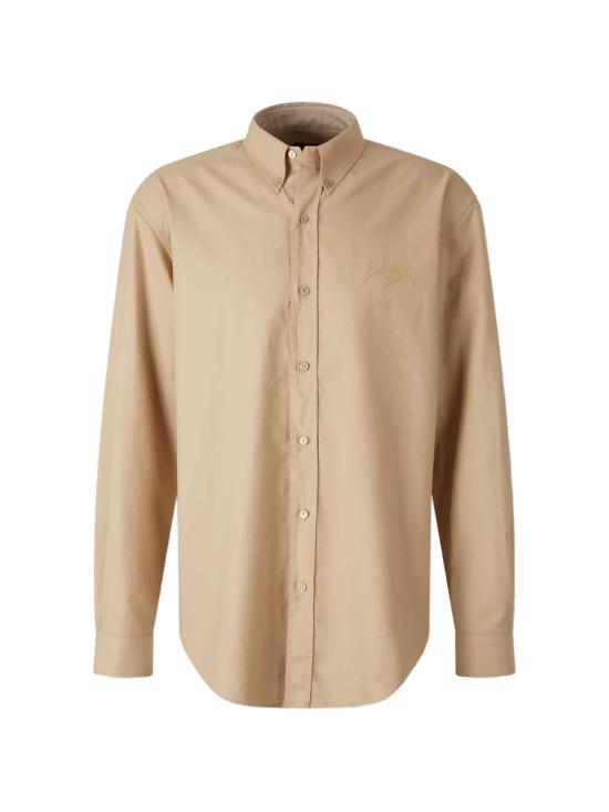 BALMAIN Men Shirts GH1HS496CG32 0FK Beige