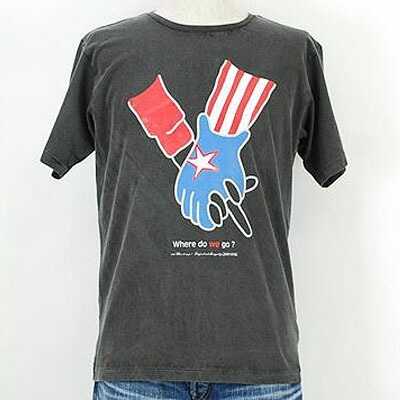 joe cok メッセージデザイン Tシャツ - Where do we go