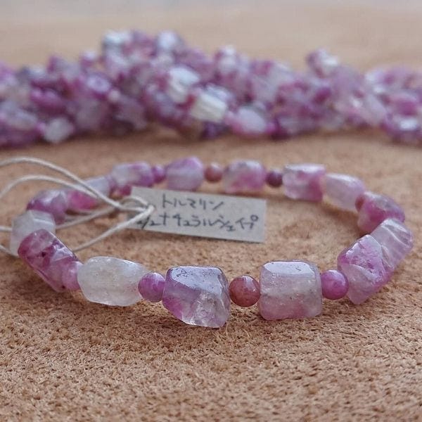 ブレスレット レディースアクセサリー アクセサリー ファッション トルマリン ナチュラルシェイプ