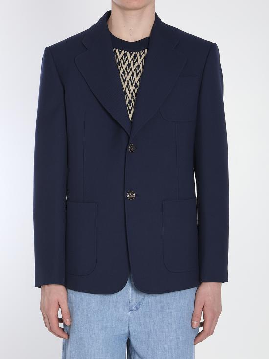 VALENTINO GARAVANI Men Jacket 6V3CEG95 BLUE