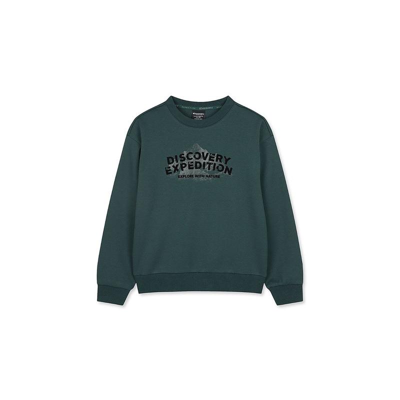 キッズグラフィックマンツーマン（D/TURQUOISE）_