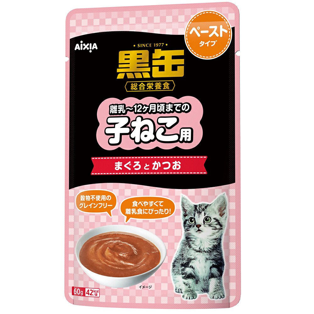 アイシア　子ねこ用　まぐろかつおペースト　６０ｇX１２０　猫　キャットフード　ウェット　ＣＲＣ35―20―05―10―40 9,371円