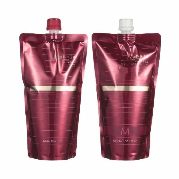 プラーミア エンリッチドシャンプー400mL + トリートメントF400g 詰め替え セット