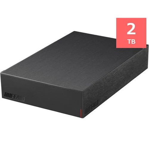 バッファロー HD-LE2U3-BB 3.5inchHDD 2TB 黒 11,567円