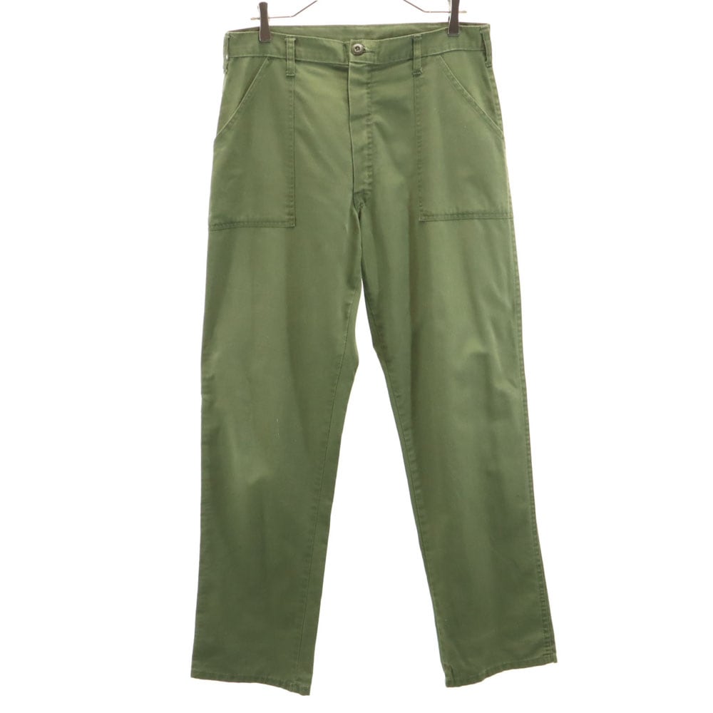 アメリカ軍 70s ヴィンテージ USA製 民間品 ベイカー パンツ カーキ US ARMY メンズ
