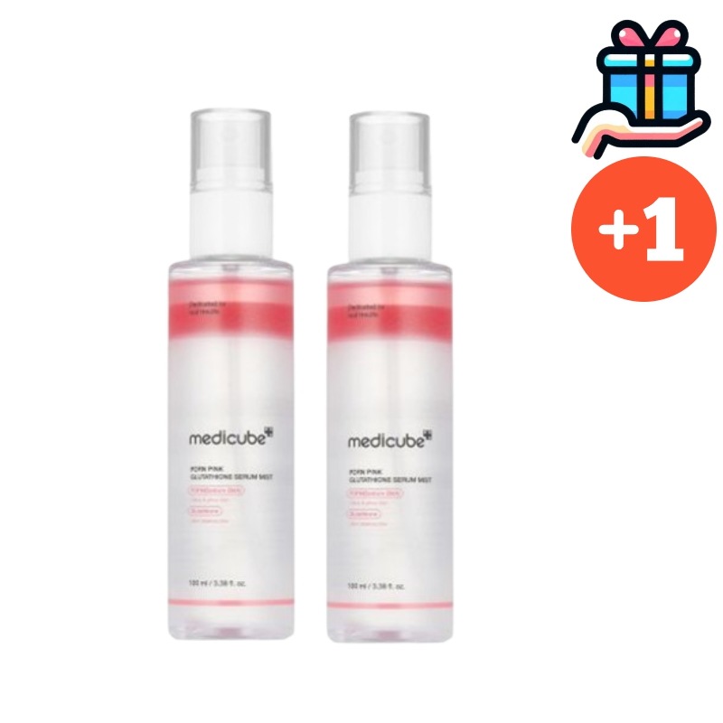 [韓国人気1+1] サーモン PDRN ピンク セラム ミスト 100ml+100ml 光彩保湿 韓国化粧品 オリーブヤング 持続力 密着固定 霧噴射 スプレー