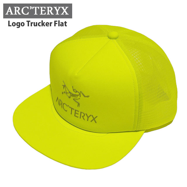 アークテリクス ARCTERYX Logo Trucker Flat Cap キャップ X000006117 251-001658-028