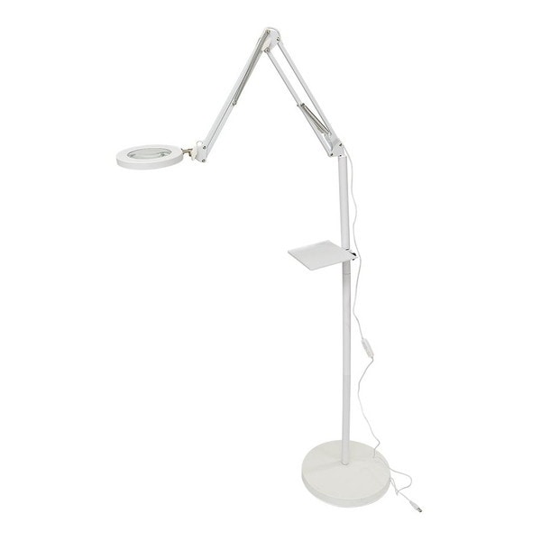 USBで使えるLEDライト付ロングスタンドルーペ C-LRS21W