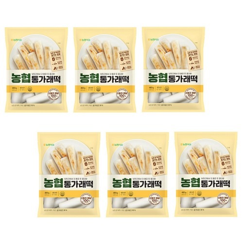 農協食品農協トンガレ餅400g 6袋学校軍 おいしいお手軽スナック トッポッキ 水餅焼きキャンプ