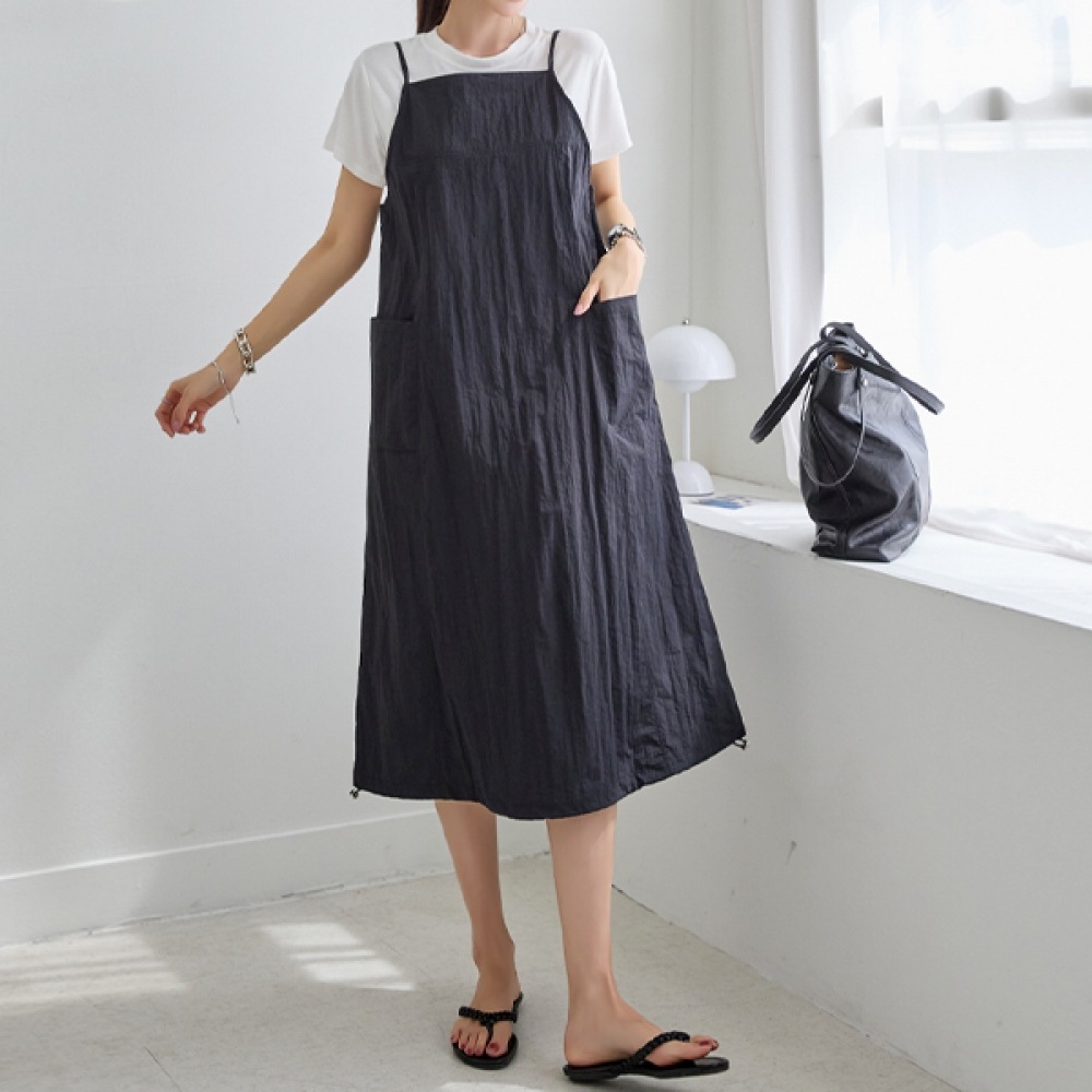 [NAK21] Tシャツ+ドレスセット/調節可能なストラップ NK52-セット-4