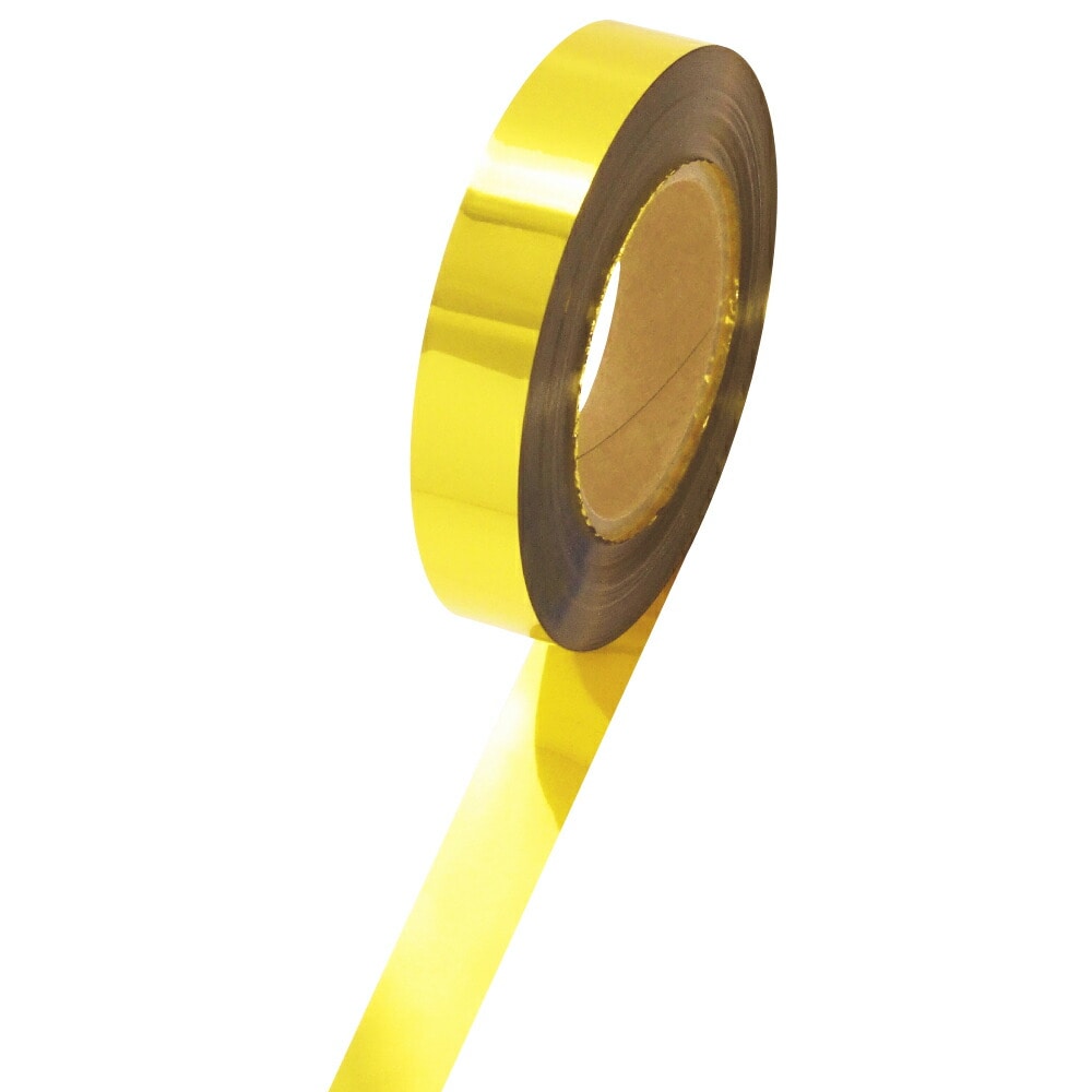 （まとめ買い）ササガワ メッキテープ 金 25mmx200m 1個入 40-4463 [x3]