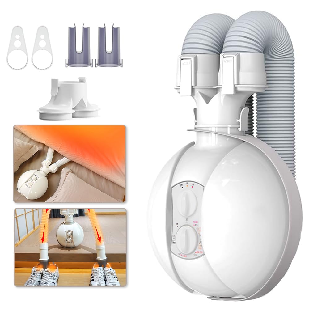 布団乾燥機 ふとん乾燥機 小型 時短乾燥 コンパクト 軽量 簡単操作 除湿 消臭 ダニ対策 梅雨対策 衣類乾燥 靴乾燥 マット不要 時短 ハイパワー 持ち運び